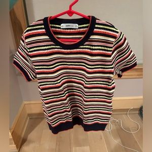 Zara short sleeve sweater all different colors size small